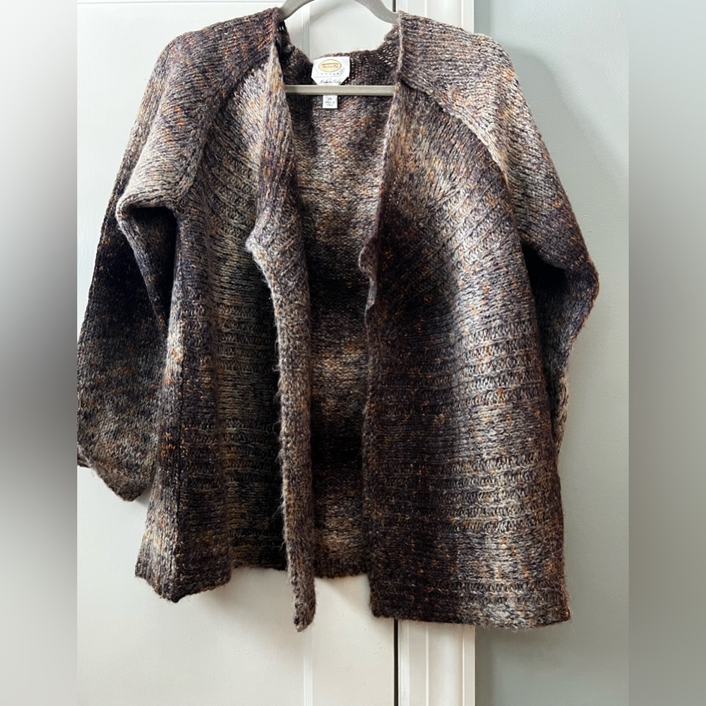 Talbots Vintage, made in Italy earth tone cardigan - Picture 1 of 8